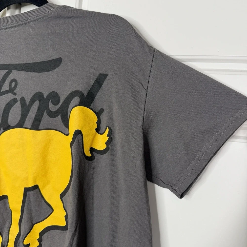 Ford Bronco T-Shirt Men's Medium Grey Official Licensed Ripple Junction Graphic